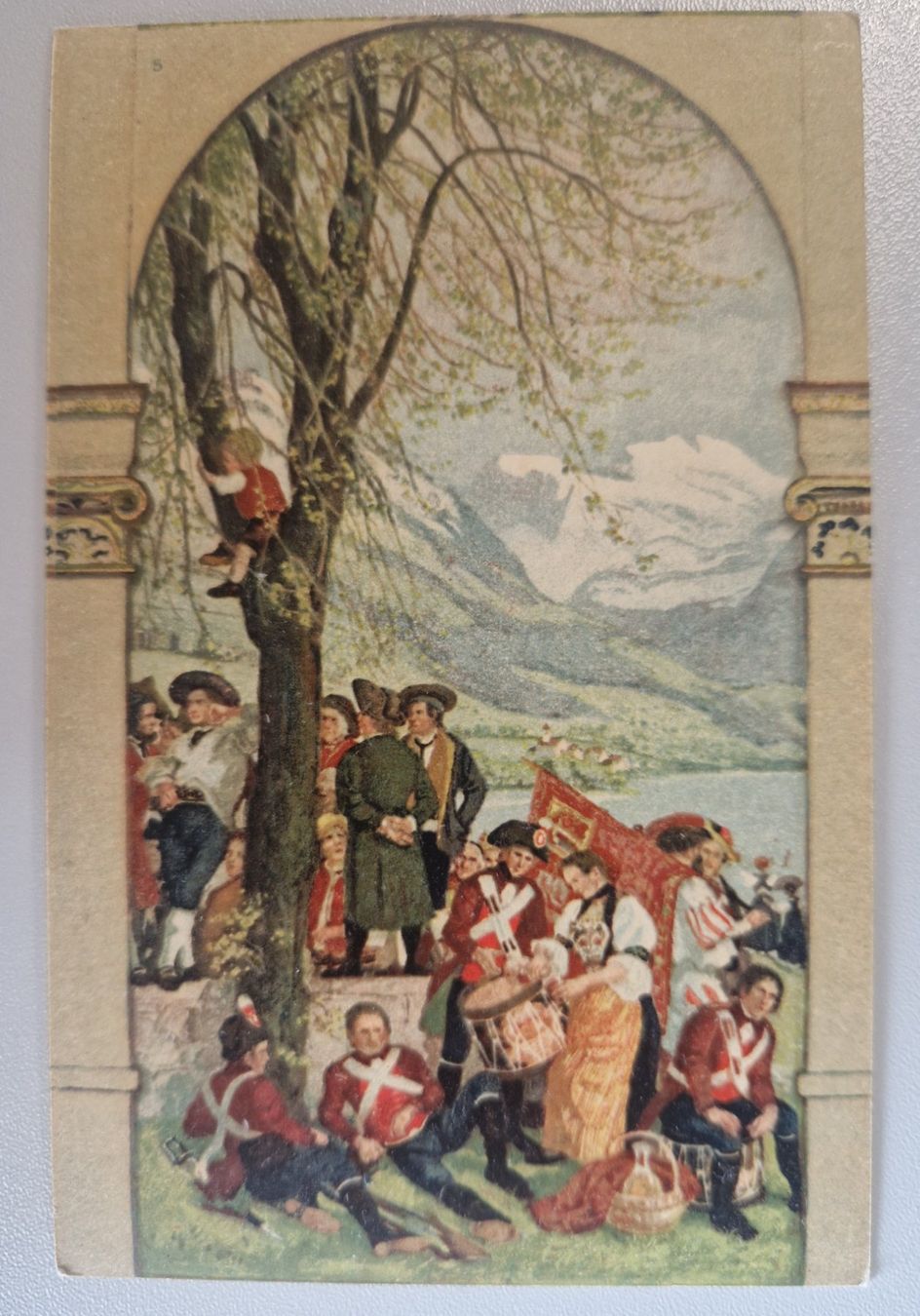 Cartoline postali: Bundesfeier Postkarte 1918 Top – Nuovo (secondo la descrizione) da Melchnau venduto da Fishel