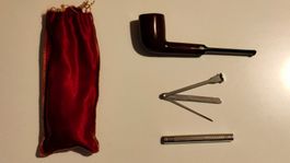 Tabakpfeife Vintage GBD Popular 326S Set mit Stopfer