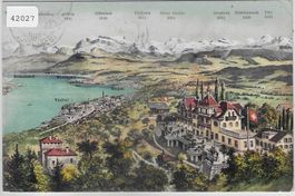 Hotel Kurhaus "Belvoir" Rüschlikon am Zürichsee - Litho