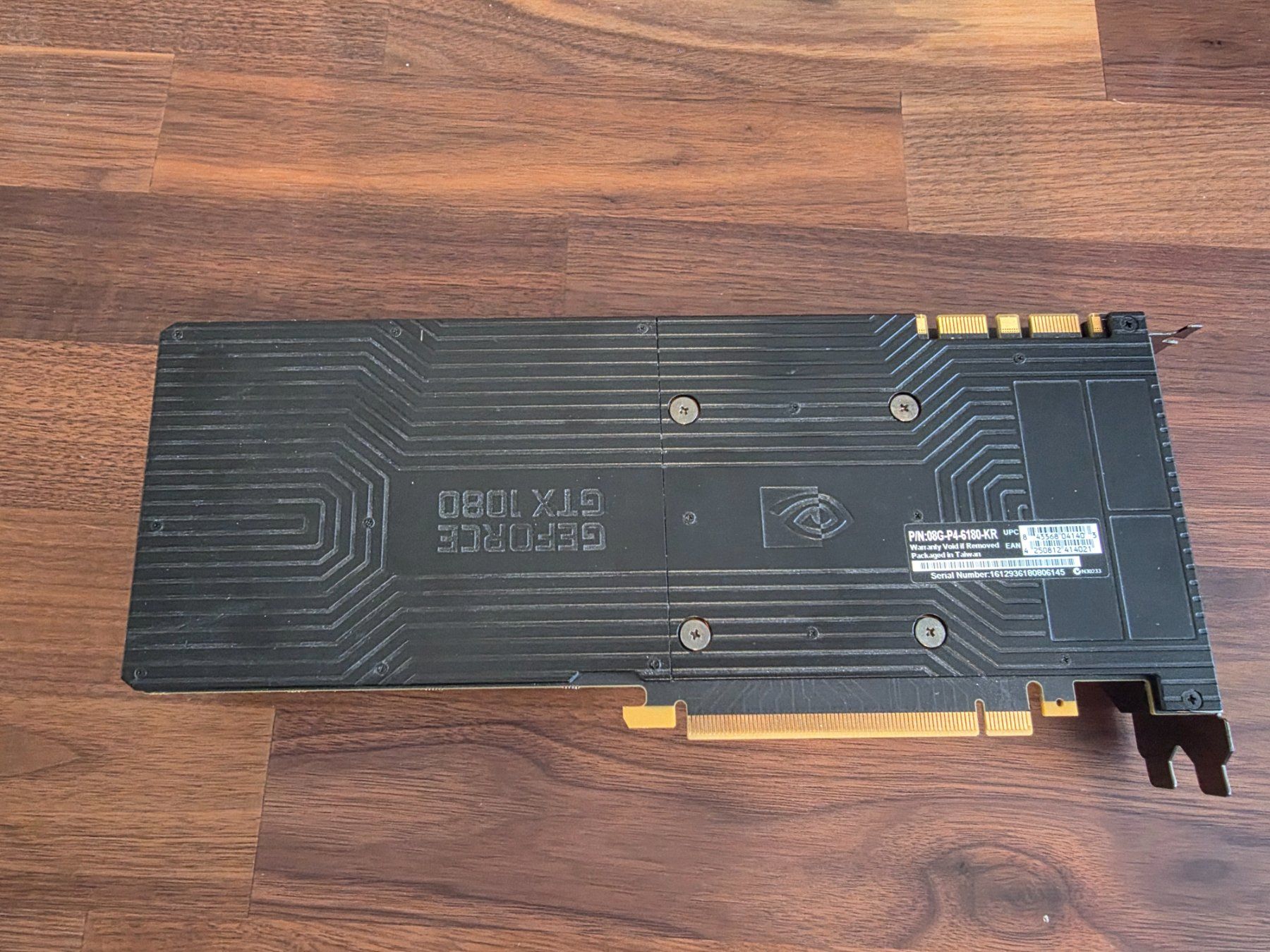 Grafikkarten: EVGA GTX 1080 8GB Founders Edition – Gebraucht aus Döttingen von it_fan_95 2