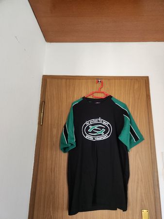 T-Shirt Feel Free passion for sport taille XL noir vert