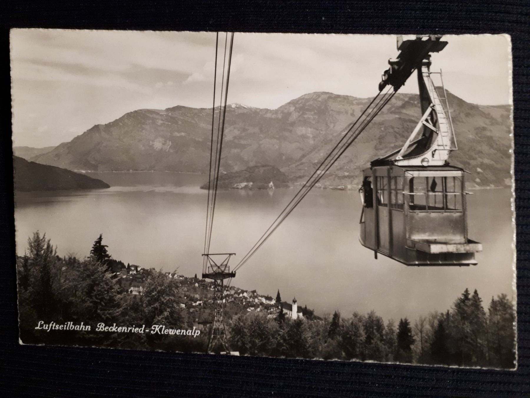 Cartes postales: BECKENRIED 1949 - LUFTSEILBAHN – D'occasion à Ponto Valentino par giorgia06