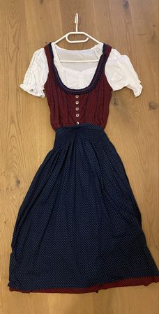 Trachtenset Dirndl Wiesn Spatzl Grösse 38 neu
