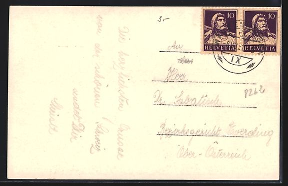Cartoline postali: Walzenhausen, Panorama mit Strassenparti – Usato da Berlin venduto da bartko-reher 1