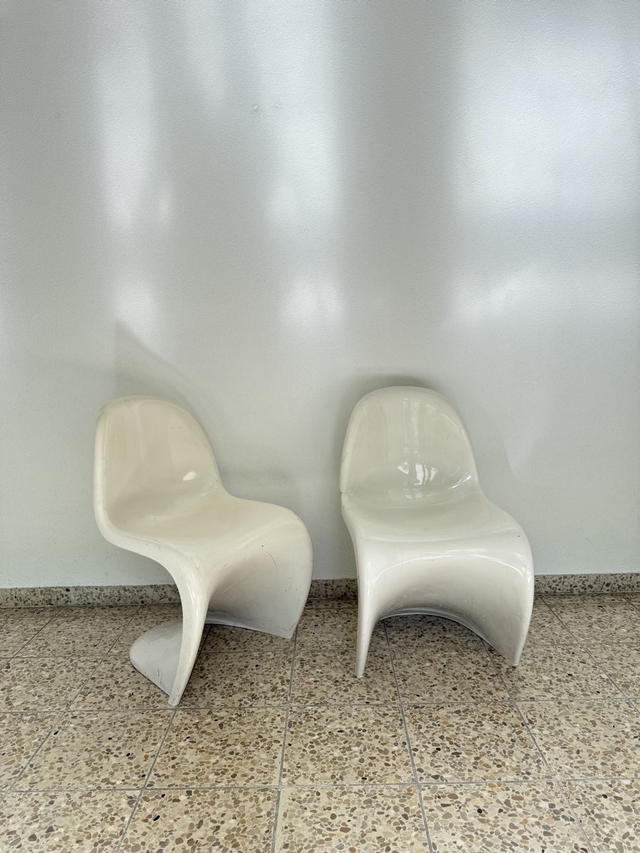 Herman Miller Chaises: 2 x Panton Chair Defekt – Défectueux à Zürich par sh1000