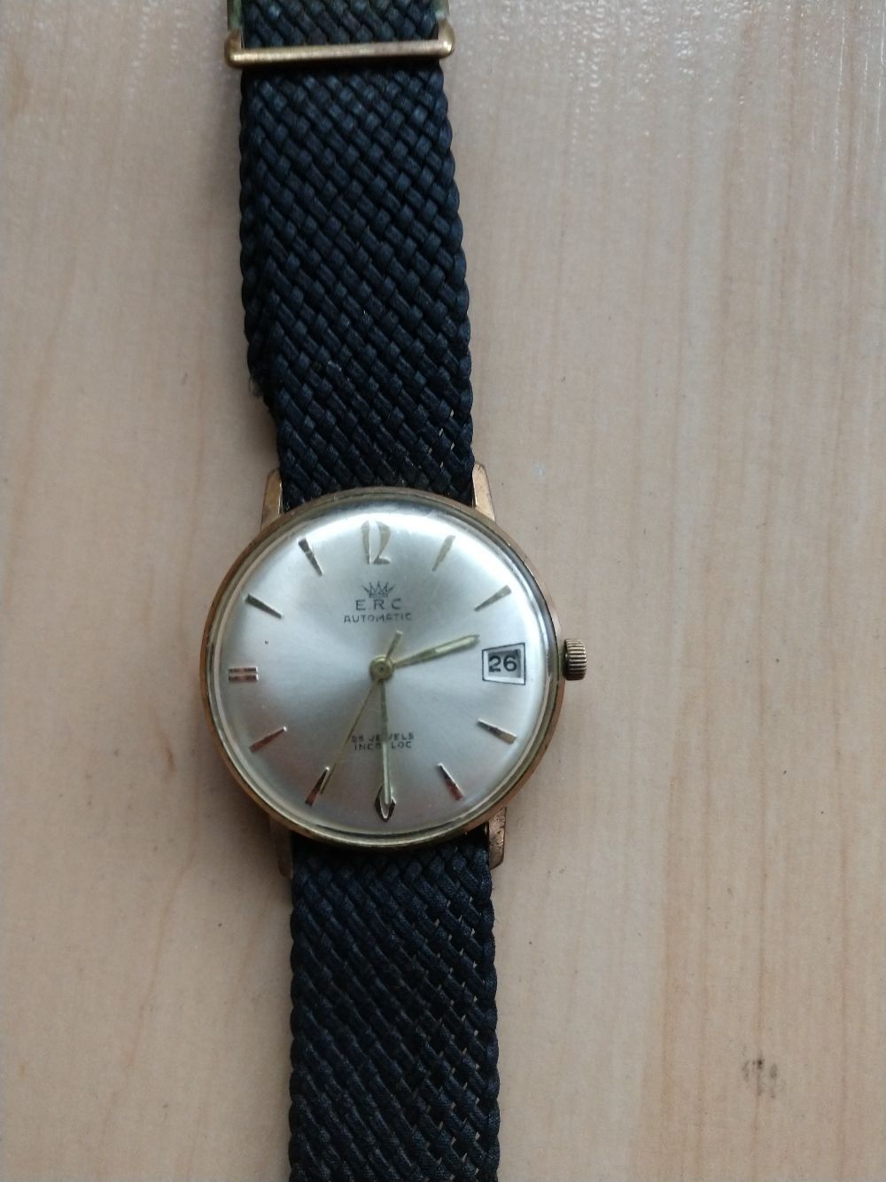 Orologi: E.R.C. Automatic 25 Jewels Incabloc Swiss Inside – Usato da Kilchberg venduto da Iniminishort