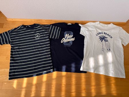3-er Set T-Shirt's von Mango, Gr. 164