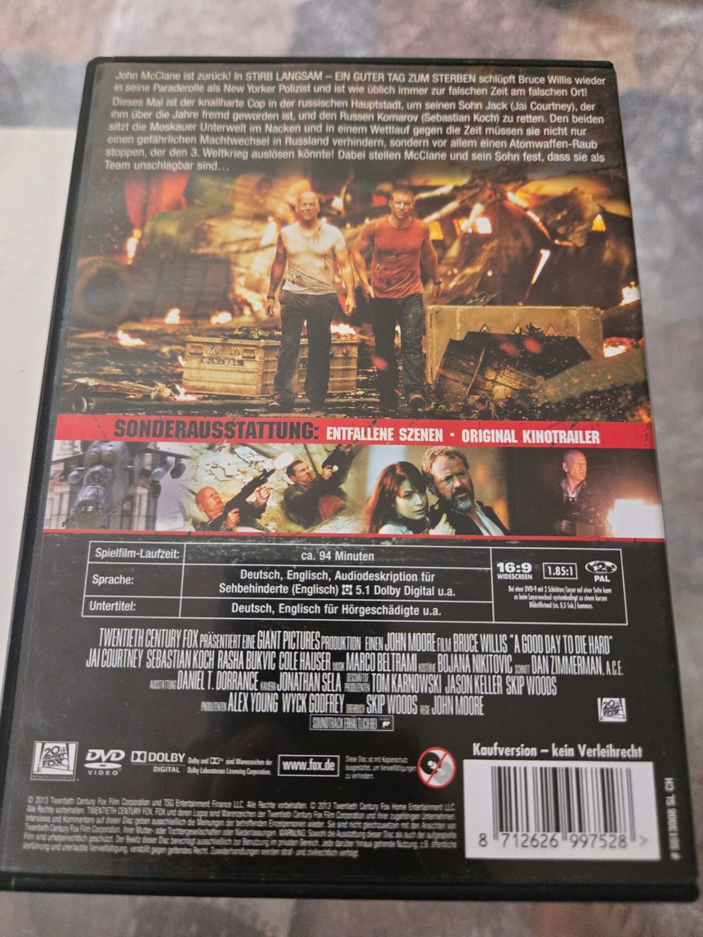 Tutti i DVDs: Stirb Langsam: Ein Guter Tag zum Sterben DVD – Usato da Bussigny venduto da Kfdlt 1
