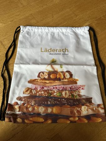 Läderach Rucksack/Beutel neu