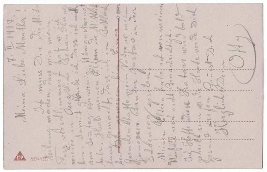 Cartoline postali: Romantik - Ich denke Dein! – Usato da Frauenfeld venduto da POML 1