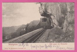 Brünigbahn gel 1903 Blick gegen den Brienzersee