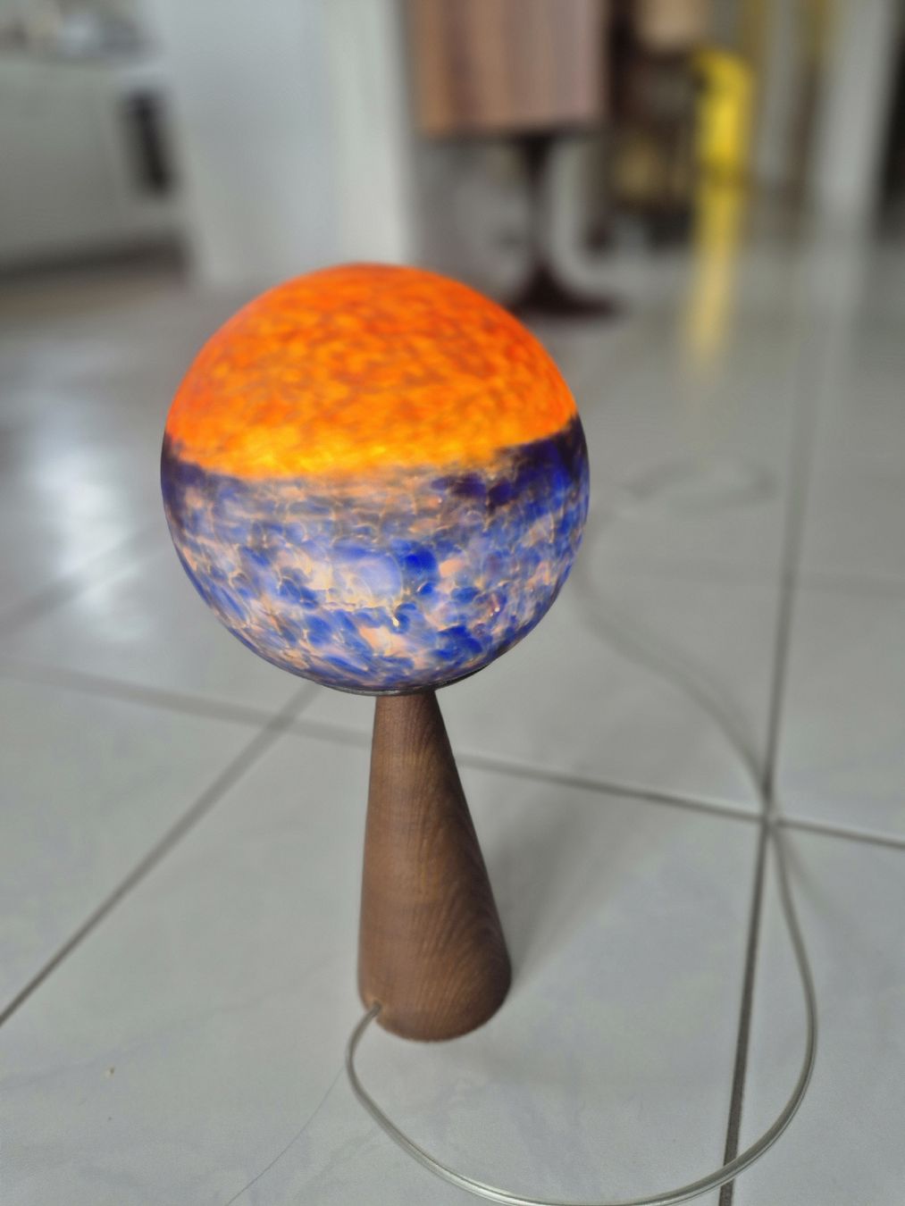 Lampade: 60er 70er Jahre Lampe – Usato da Hausen AG venduto da Menzian 9