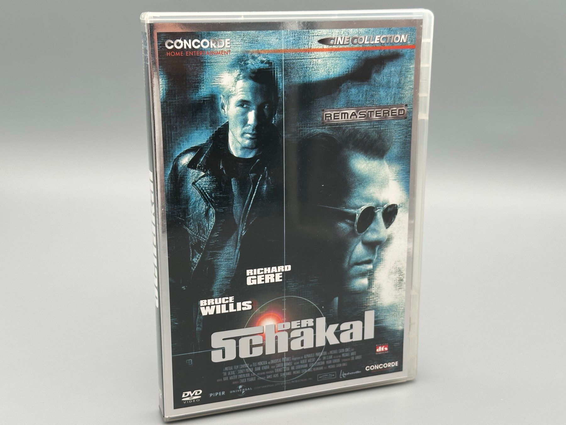 Alle DVDs: Der Schakal (DVD) – Actionthriller mit B.Willis & R.Gere – Gebraucht aus Schlieren von selected_goods