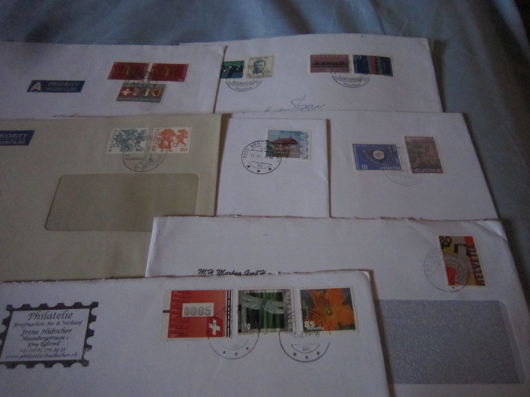 Tous les timbres: CH 5 schöne Sammlung Schweiz zu, Sortieren – D'occasion à Giubiasco par sal_9j6w 7