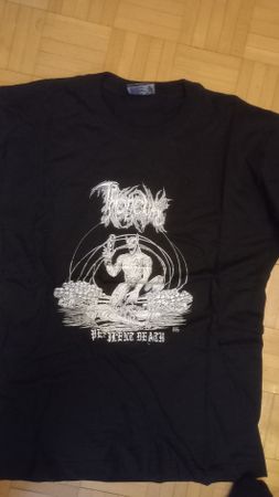 Throneum Vintage T-shirt L Black/Death Metal 