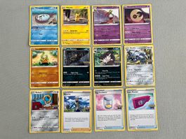 Pokémon GO Lot 12x – Pikachu – Englisch – SWSH10.5
