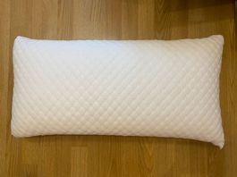 Memory Foam Kissen 40x80x21cm atmungsaktiv & hypoallergen