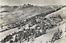 Rigi - Kaltbad  mit  Pilatus