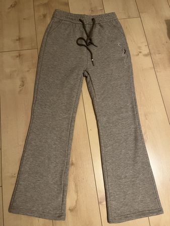 Pantalon gris doublé polaire état neuf