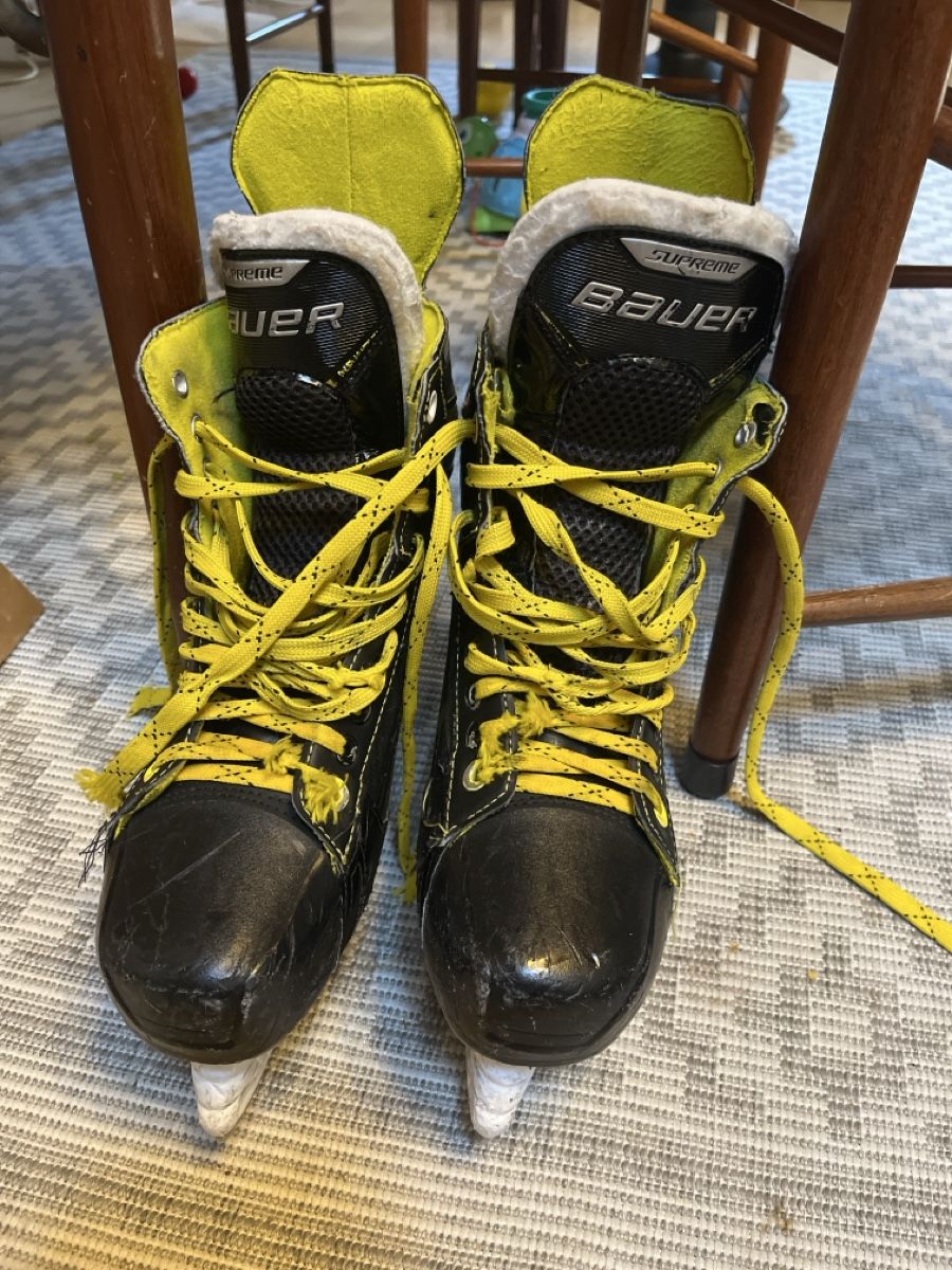 Bauer Pattini da ghiaccio: Bauer Eishockey Schlittschuhe Grösse 9.5 – Usato da Zürich venduto da andoria1988 2
