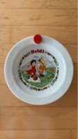 Nostalgie pur: Süsser Heidi Teller mit rotem Deckel!