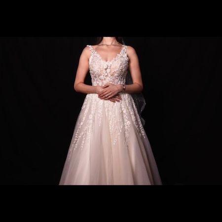 NEU: Handgenähtes Hochzeitskleid Gr. 36-38 NP: 3500.-