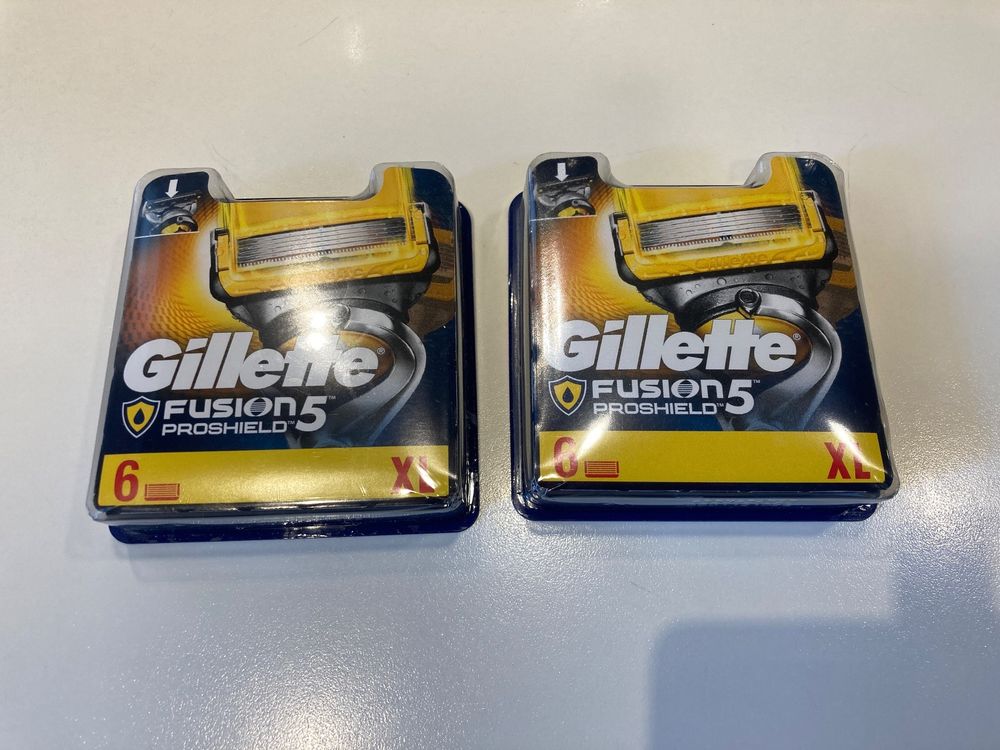 Recharges Gillette PROSHIELD - Pack XL De 6 Lames Pour Fusion 5, ProGlide - Neuf