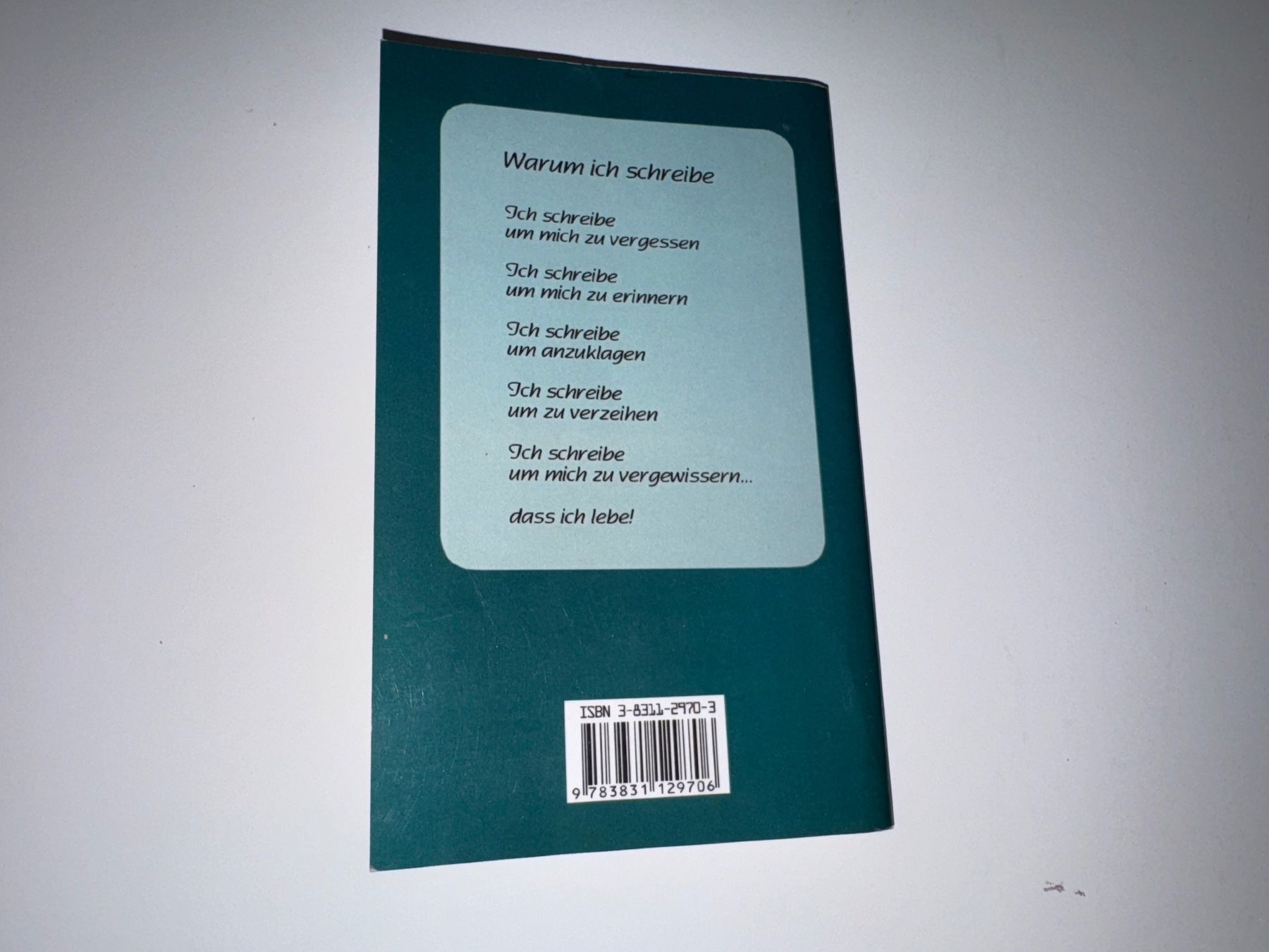 Libri: Buch: Gedankenlos, Gedichte – Usato da Grosswangen venduto da Second_hand_paradise 7
