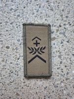 *** Gradabzeichen Wachtmeister mit klett ***