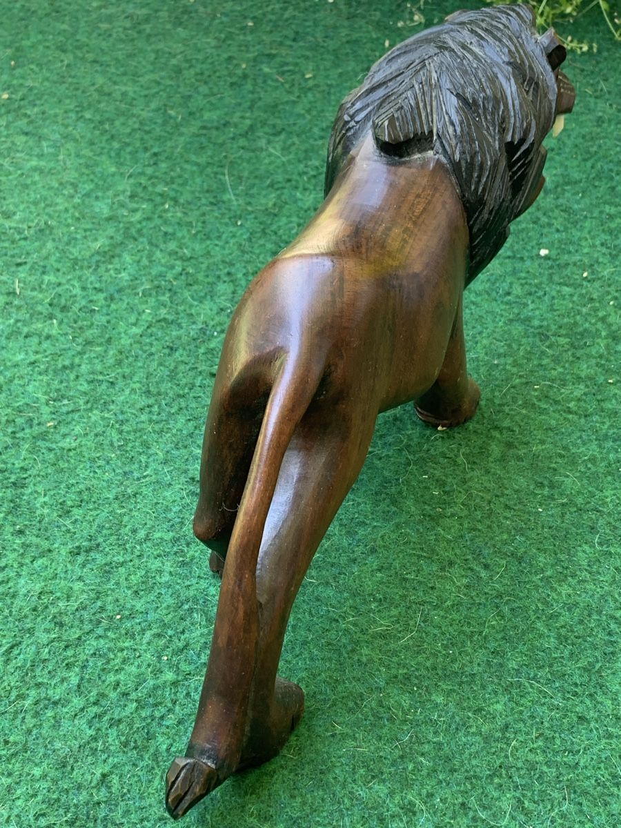 Statuette: Holz - „LÖWE“ – Usato da Wangen b. Olten venduto da Finolino28 3