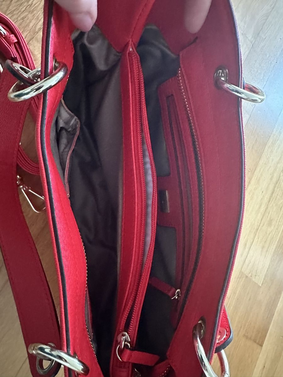 Guess Borse da donna: Rote Guess Handtasche - Top Zustand! – Nuovo (secondo la descrizione) da Buttikon SZ venduto da Dana2002 2