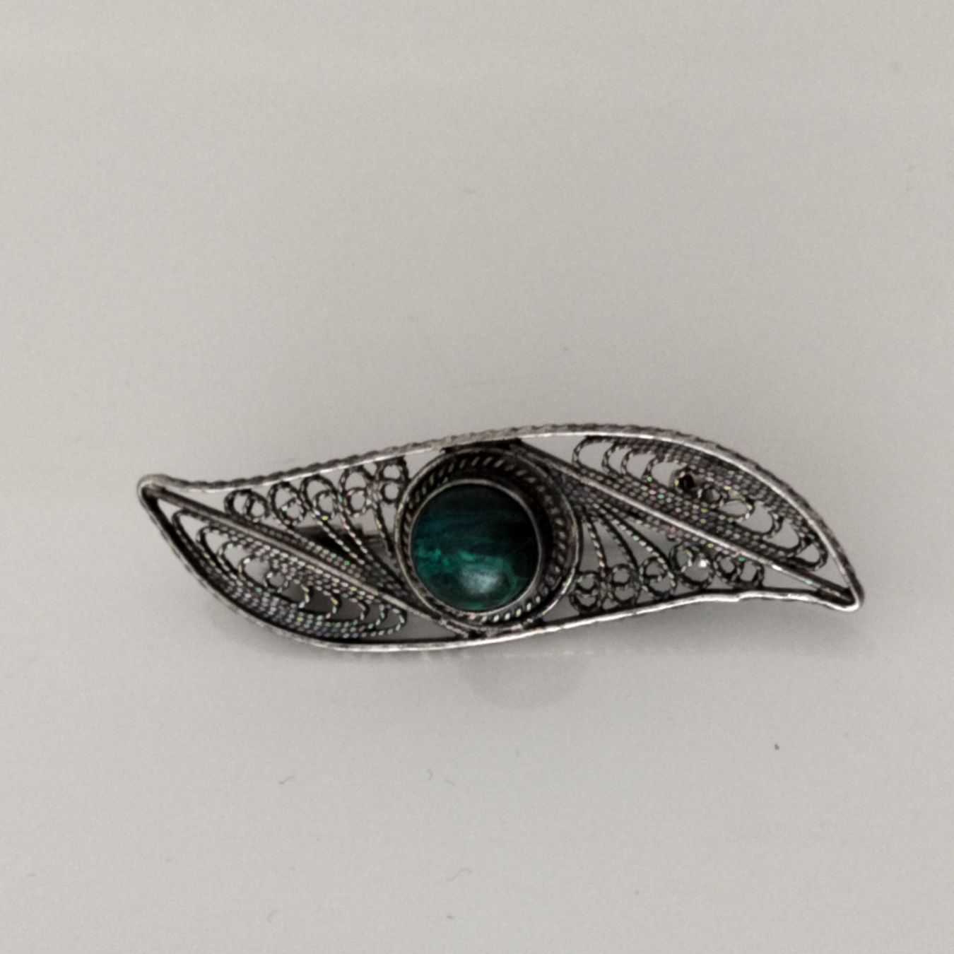 Broches & Aiguilles: Antik Brosche Silber mit Laminar (S0) – D'occasion à Basel par Meda.moja 1