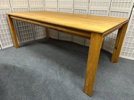 Tisch DION Asteiche Wildeiche massiv 200/280 x 100 cm