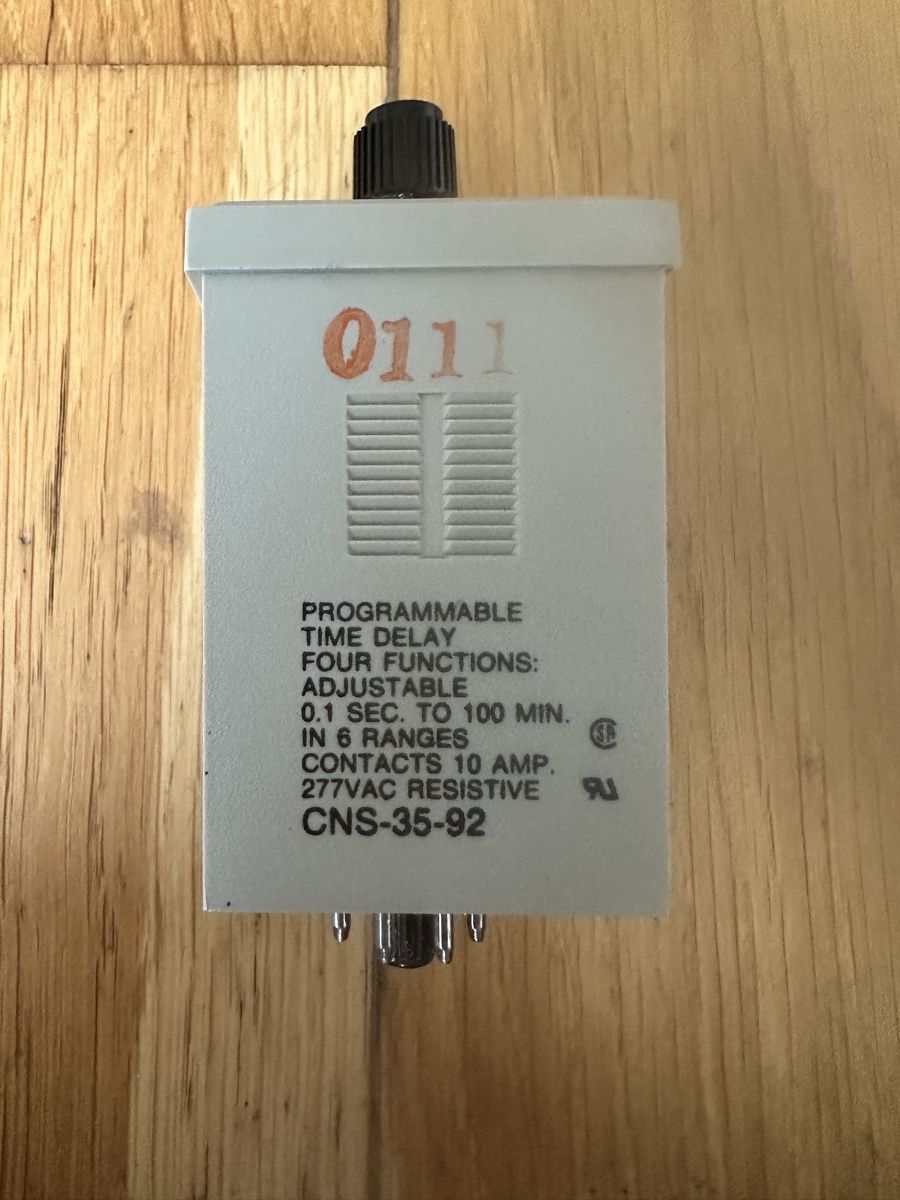 Alimentazione elettrica: CNS-35-92 - Potter & Brumfield Programmable Time Delay Relay – Nuovo (secondo la descrizione) da Basel venduto da mad_q2sc 2