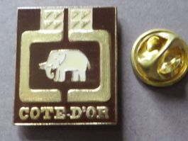 PIN CÔTE D'OR, ELEFANT, LÄNDER