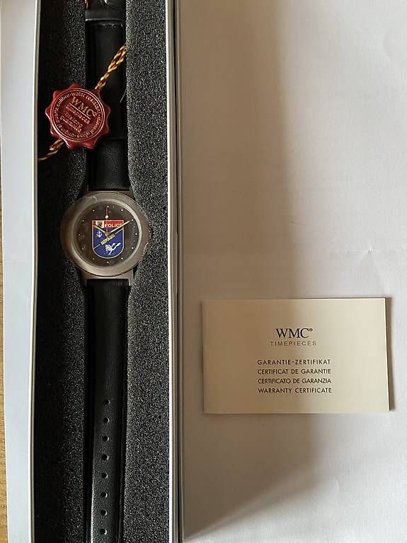 Orologi: Kantonspolizei Bern Seepolizei Uhr – Nuovo e nell'imballaggio originale da Salvenach venduto da Haeseli59 1