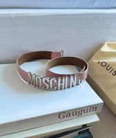 Pink Moschino Belt