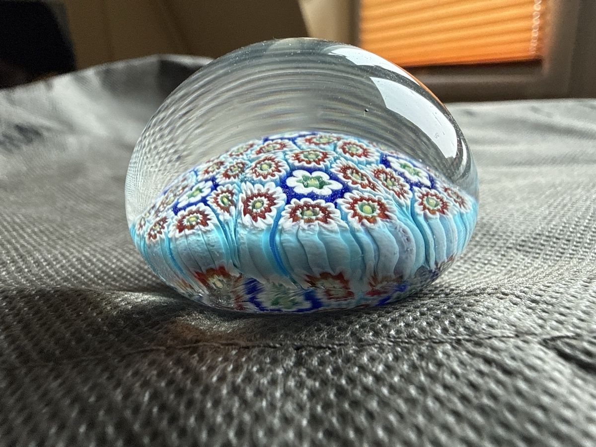 Murano Verres: Paperweight, Murano millefiori – D'occasion à Basel par balenadelfino 4