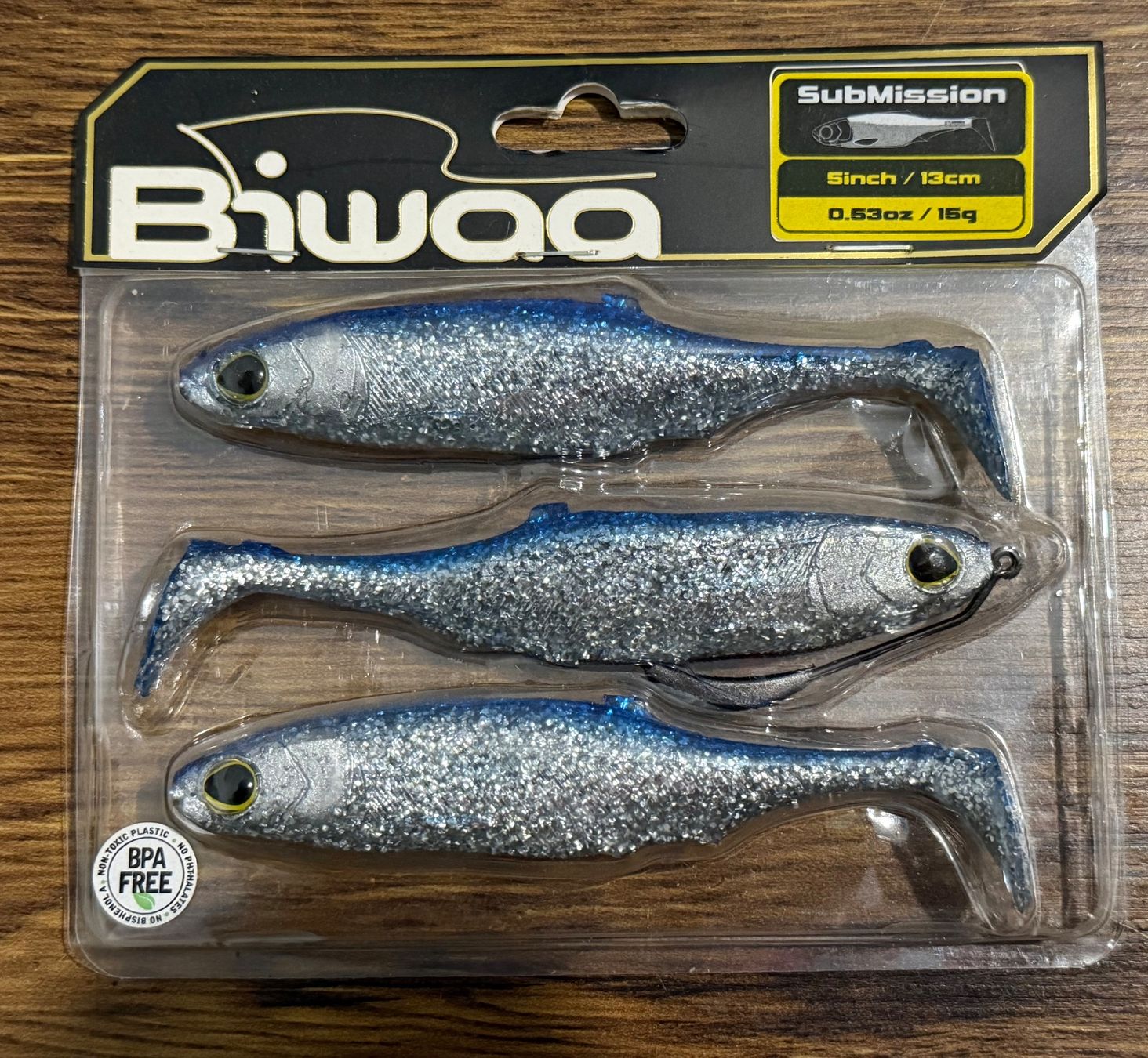 Esche: Biwaa SubMission Shad - 13 cm, 15 gr – Nuovo e nell'imballaggio originale da Widnau venduto da Fishingtackle_Oggy