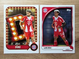 Soccer Luis Diaz Letter & Base Topps Bundesliga 2026