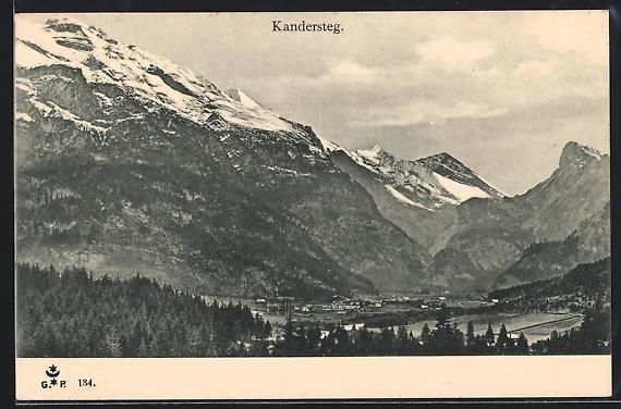 Ansichtskarten: AK Kandersteg, Panorama – Gebraucht aus Berlin von bartko-reher