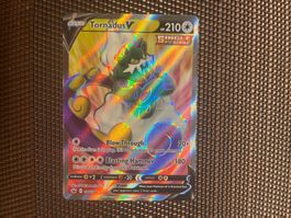 Pokemon Tornadus V Fullart Chilling Reign near Mint