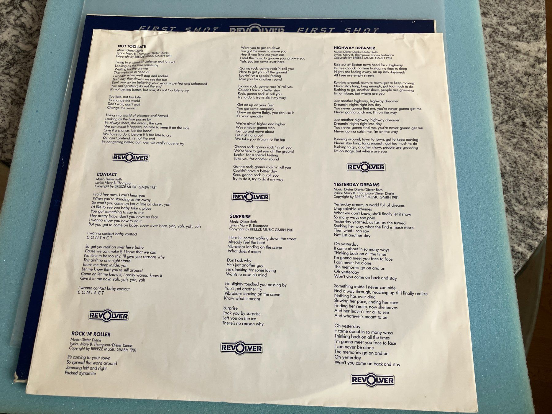 Dischi in vinile: Revolver – Usato da Aarwangen venduto da Jukebox3 5