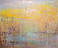 Originalgemälde auf Leinwand 100x120 cm, Unikat!