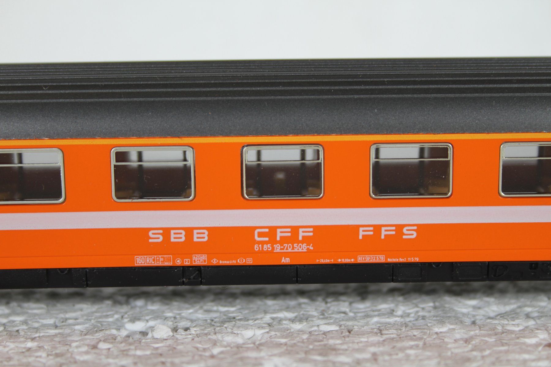 Märklin Modellini di ferrovie: Märklin 4162 SBB  Eurofima 1. Kl. – Usato da Triesen venduto da gleis8 2