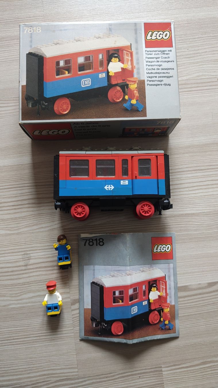 Lego Spielzeuge: Lego Eisenbahnwagen 7818 – Gebraucht aus Effretikon von Superkarin7