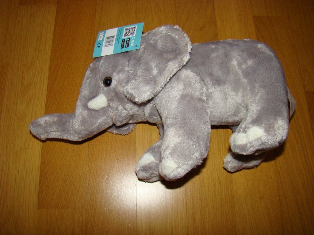 WWF Giocattoli: WWF, Peluche éléphant – Nuovo e nell'imballaggio originale da Lussery-Villars venduto da pousinete02