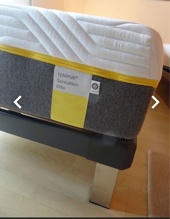 Lits: Bett Tempur SENSATION ELITE Matratze, Lattenrost + Rahmen – D'occasion à Steg VS par joa_k2b8 1
