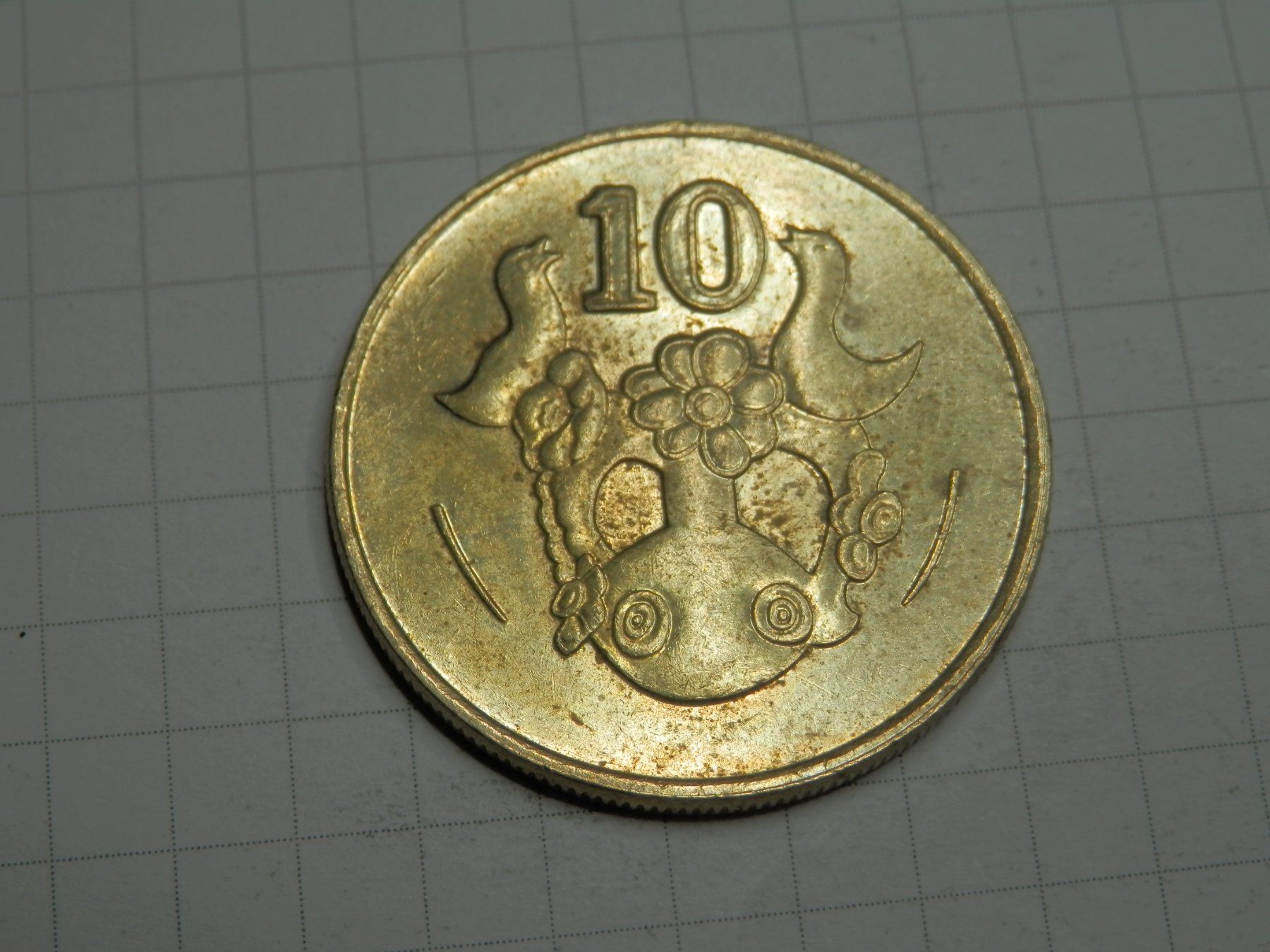 Tutti le monete: Zypern 10 Cent, 1994 – Usato da Weiach venduto da weiach81 1
