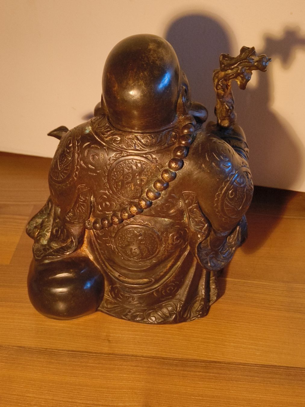 Figuren: Happy Buddha Figur Bronze/Messing 23cm 3.4kg – Gebraucht aus stettlen von VintageBern_ch 2